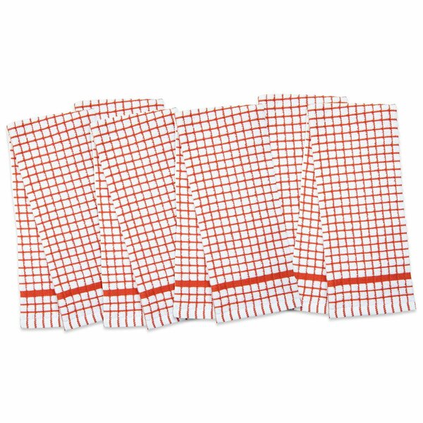 Monarch Brands Classic Checkered Kitchen Towels , CInnamon, 144PK SC-CHK-KT-CIN-CS